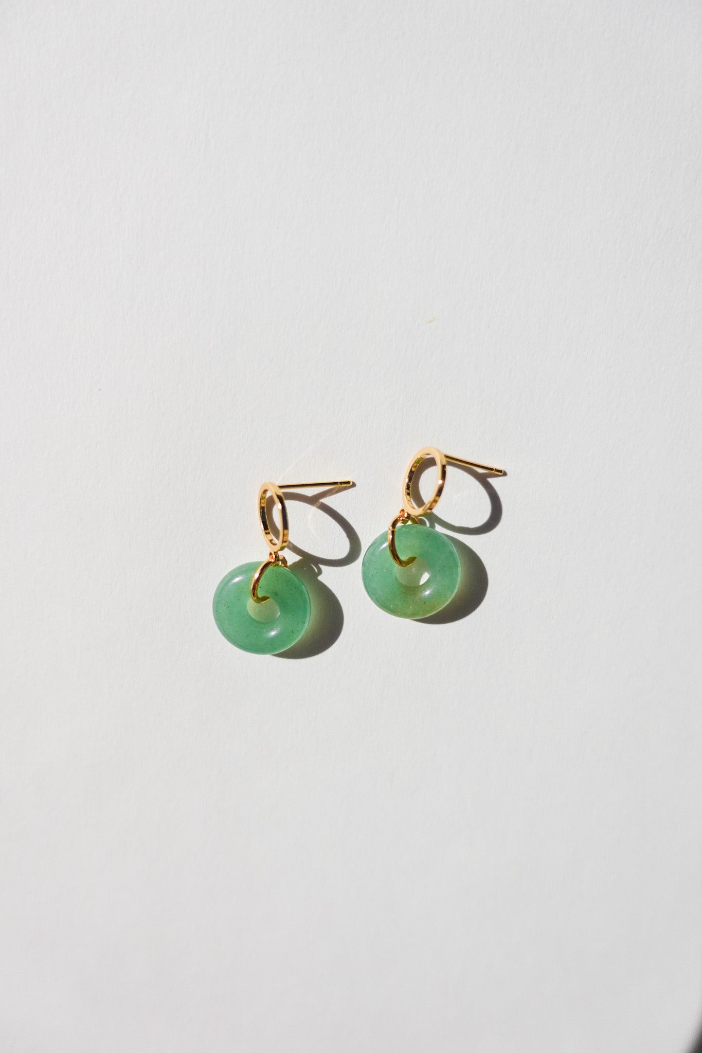 Halo Jade-ish Earrings